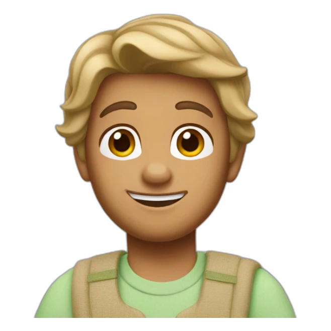 Disney character green toys story sticker