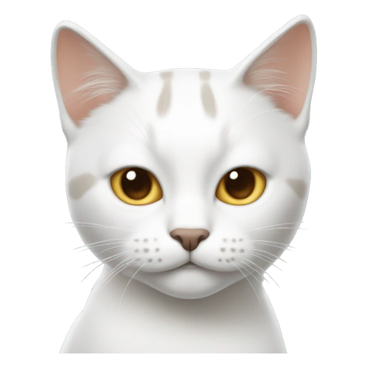 Gato blanca  sticker