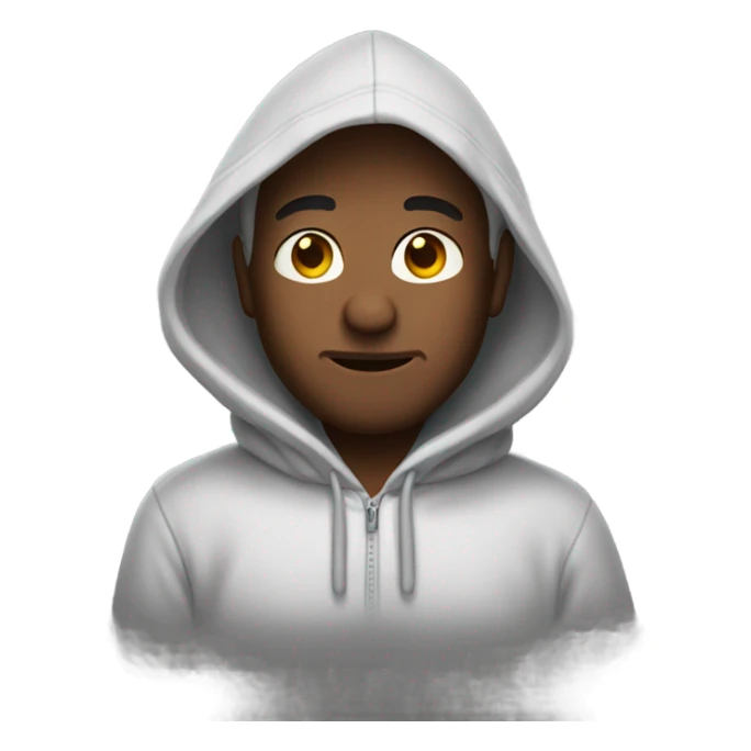 Jerry with a hoodie sticker