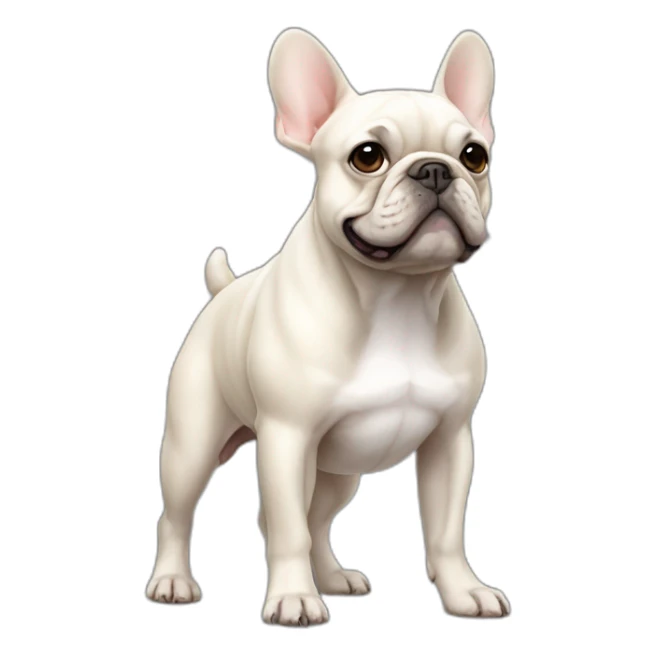 French Bulldog Full Body sticker