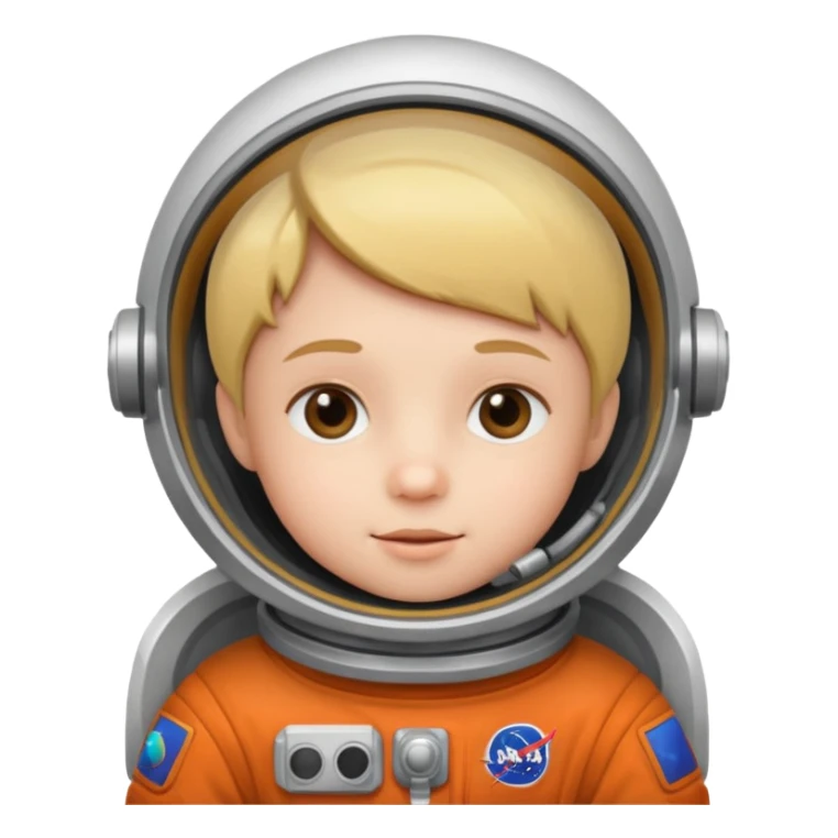 child astronout sticker