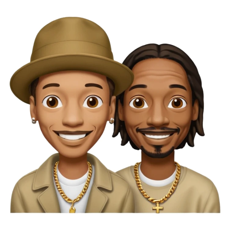 Wiz Khalifa and Snoop Dogg sticker