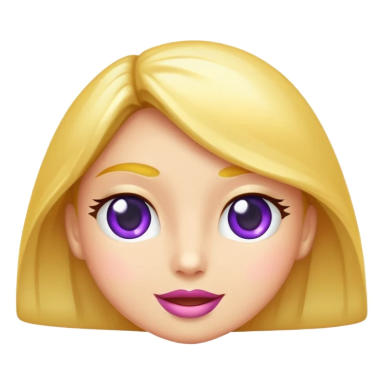 Moño  en color lila sticker