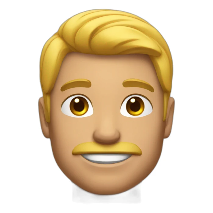 homme très musclé sticker