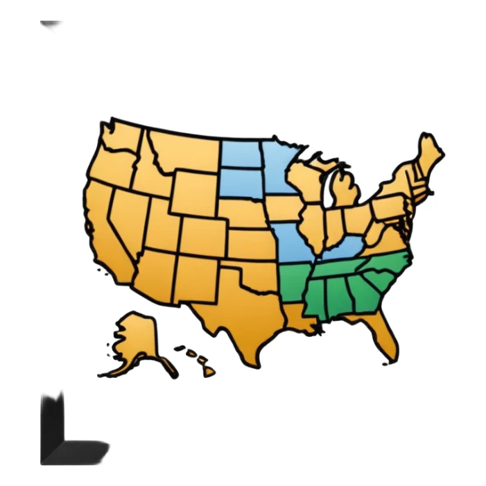 Midwestern United States Archaeology sticker