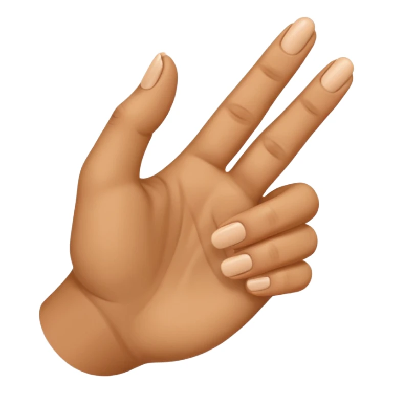 ASL Alphabet D sticker