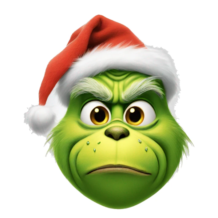 The grinch sticker