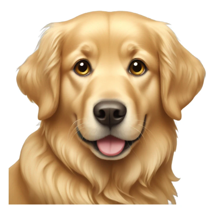 golden retriever  sticker