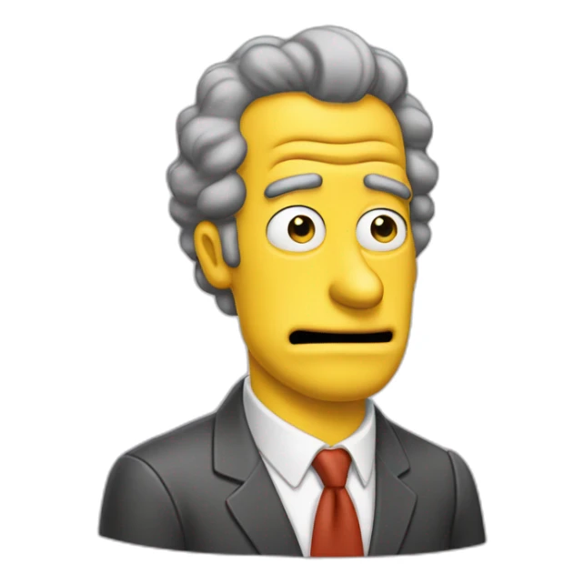 otto man of simpons sticker