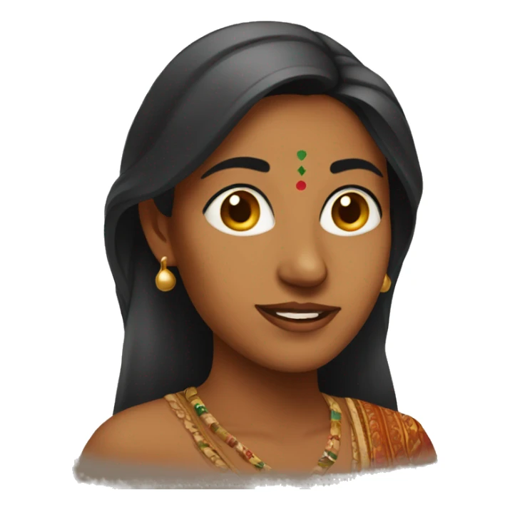 Indian women  sticker