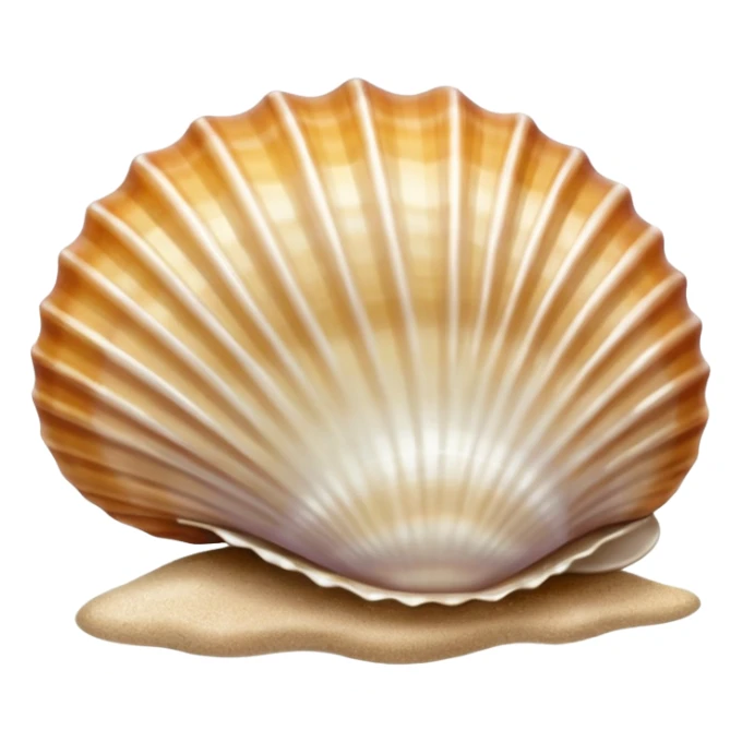 A seashell resting in shallow water on sandy seabed.


























































 sticker