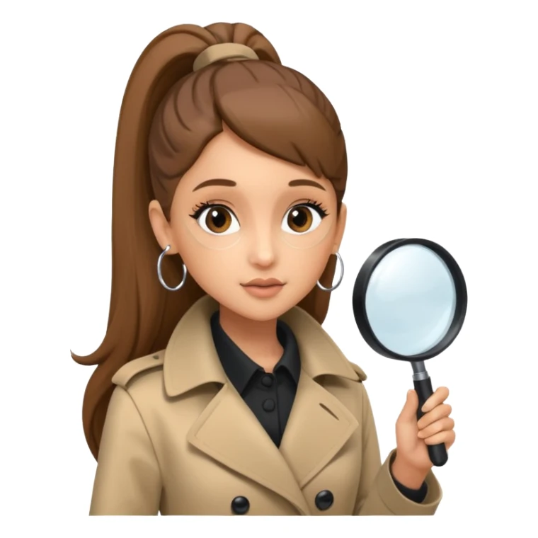 can you create Ariana Grande as an investigator? sticker