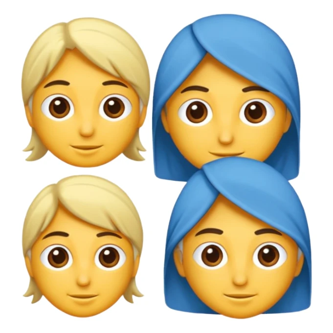 Güçlü şirin çizgifilm karakteri sticker