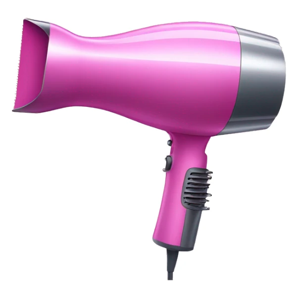 Dyson pink hairdryer sticker