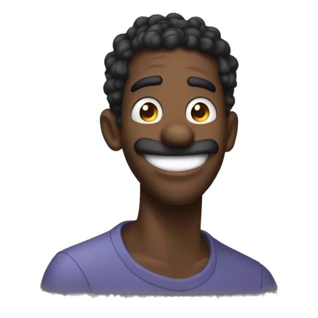 a goofy ah emoji with discord background color sticker