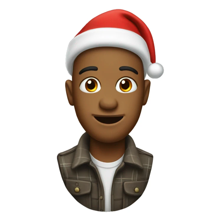 christmas red boq sticker