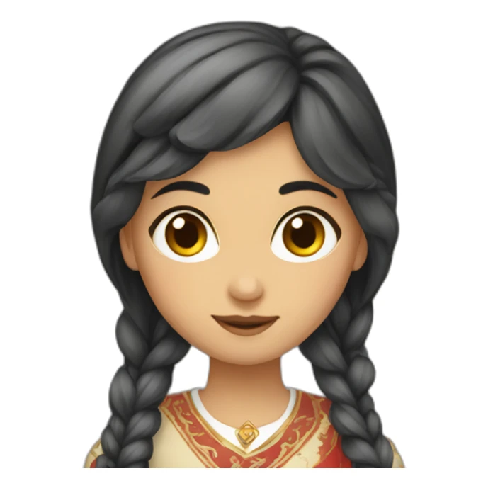 Azeri girl sticker