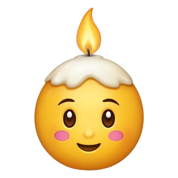 Crie emojis de uma química que produz velas sticker