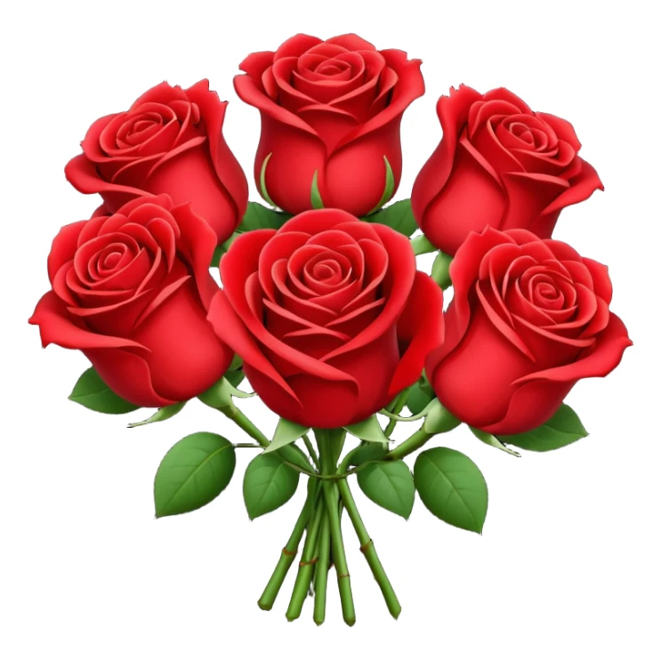bouquet of roses sticker