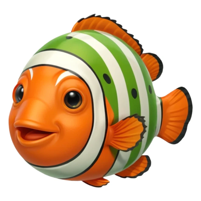 Ball of Goos with Clownfish  sticker