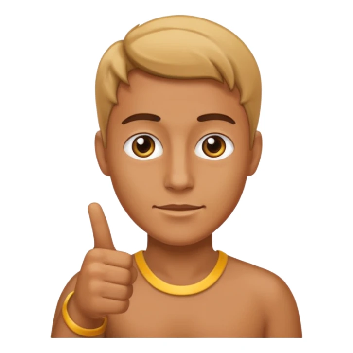 beni işaret eden bir insan sticker