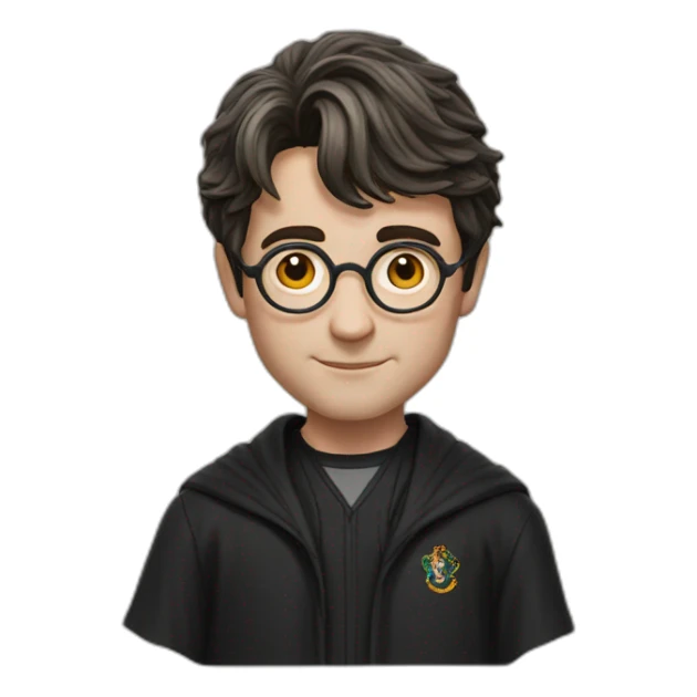 harry potter hyperrealistic sticker