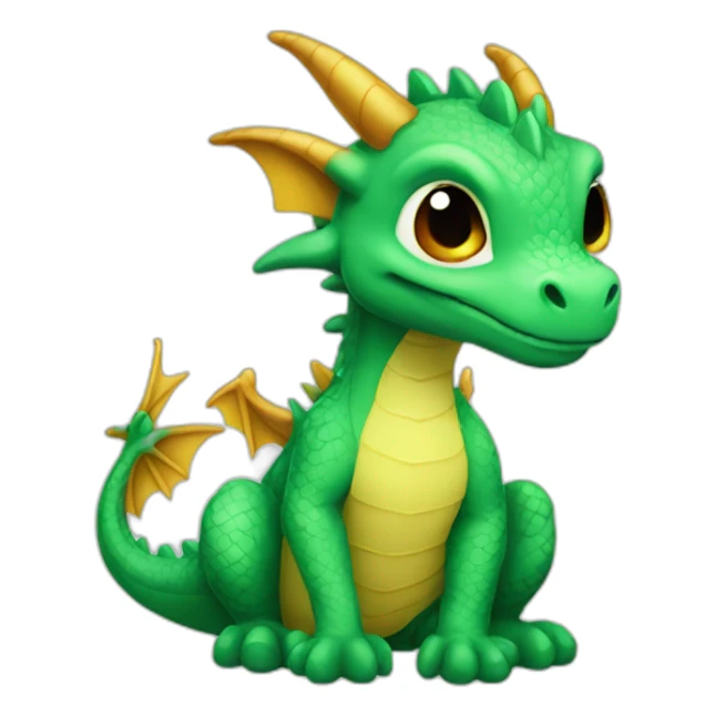 bébé dragon sticker