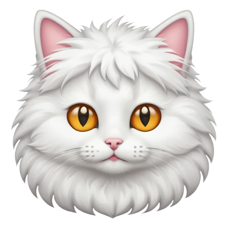 un gato con ojos de estrella sticker