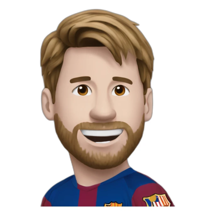 Messi Wining the d’orléanaise coup sticker