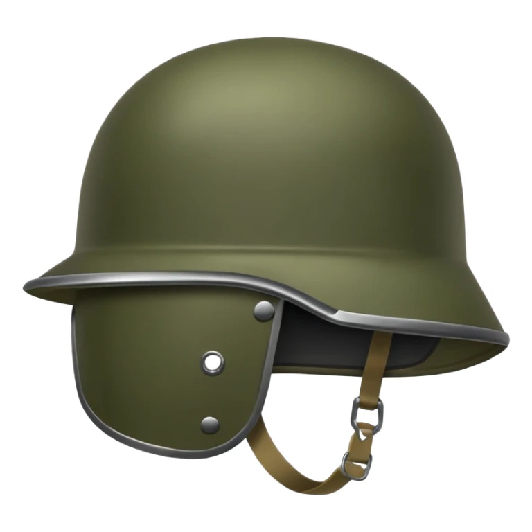 military simple helmet sticker