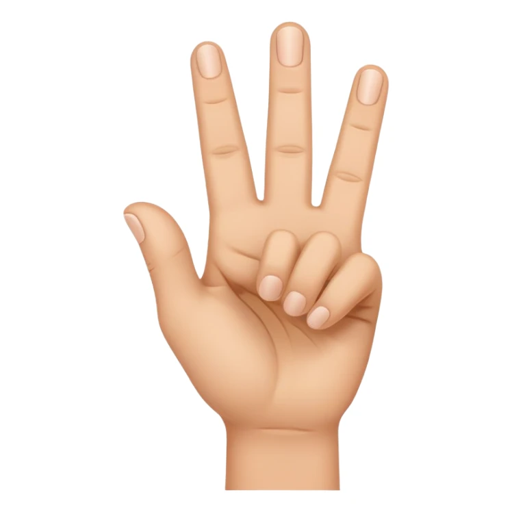 hunger games hand sign emoji sticker