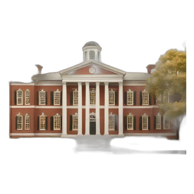Davidson College in North Carolina Building sticker