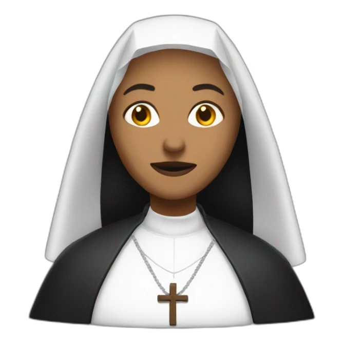 nun scary movie sticker