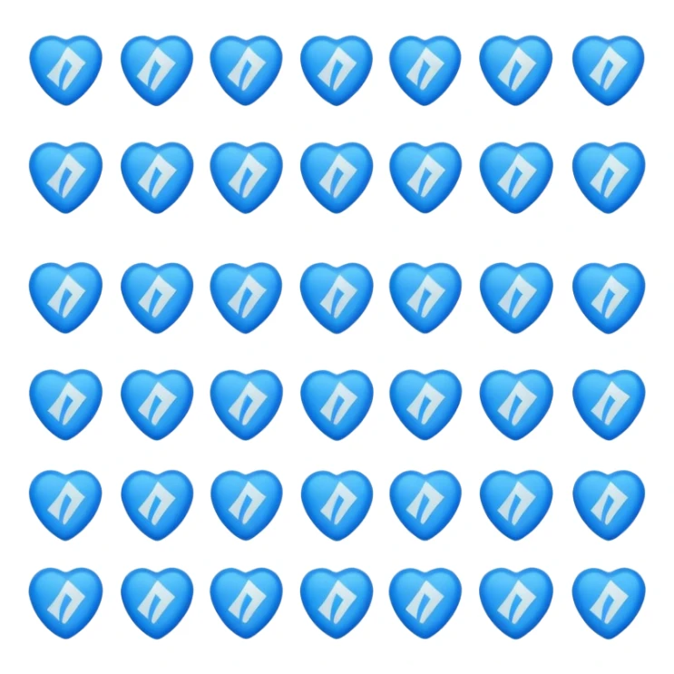 Blue ticks sticker