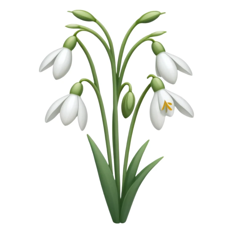 Snowdrops sticker