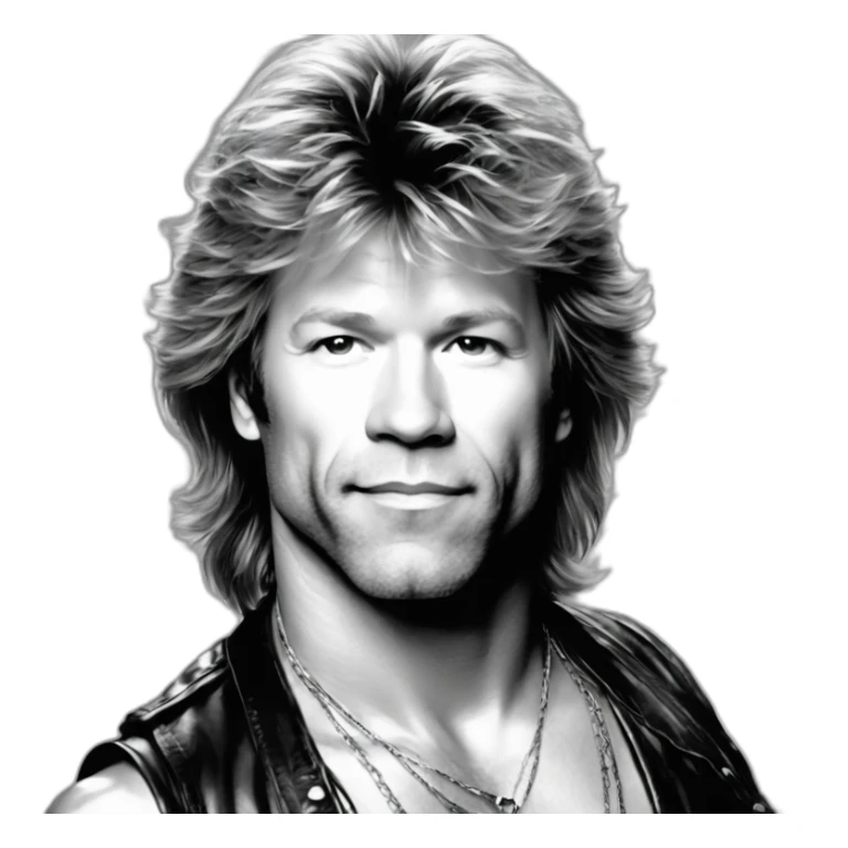 Bon Jovi MTV VMA 1989 sticker