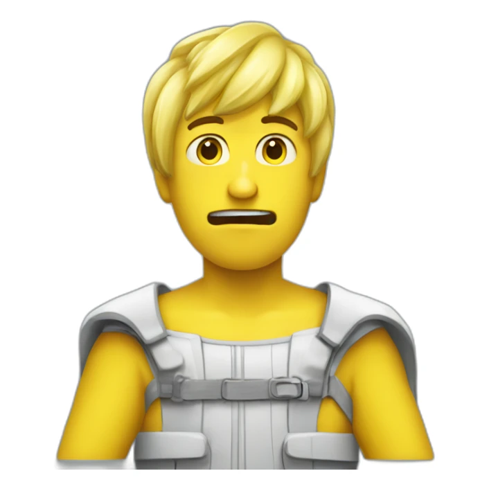 Personne qui pleure des bananes sticker