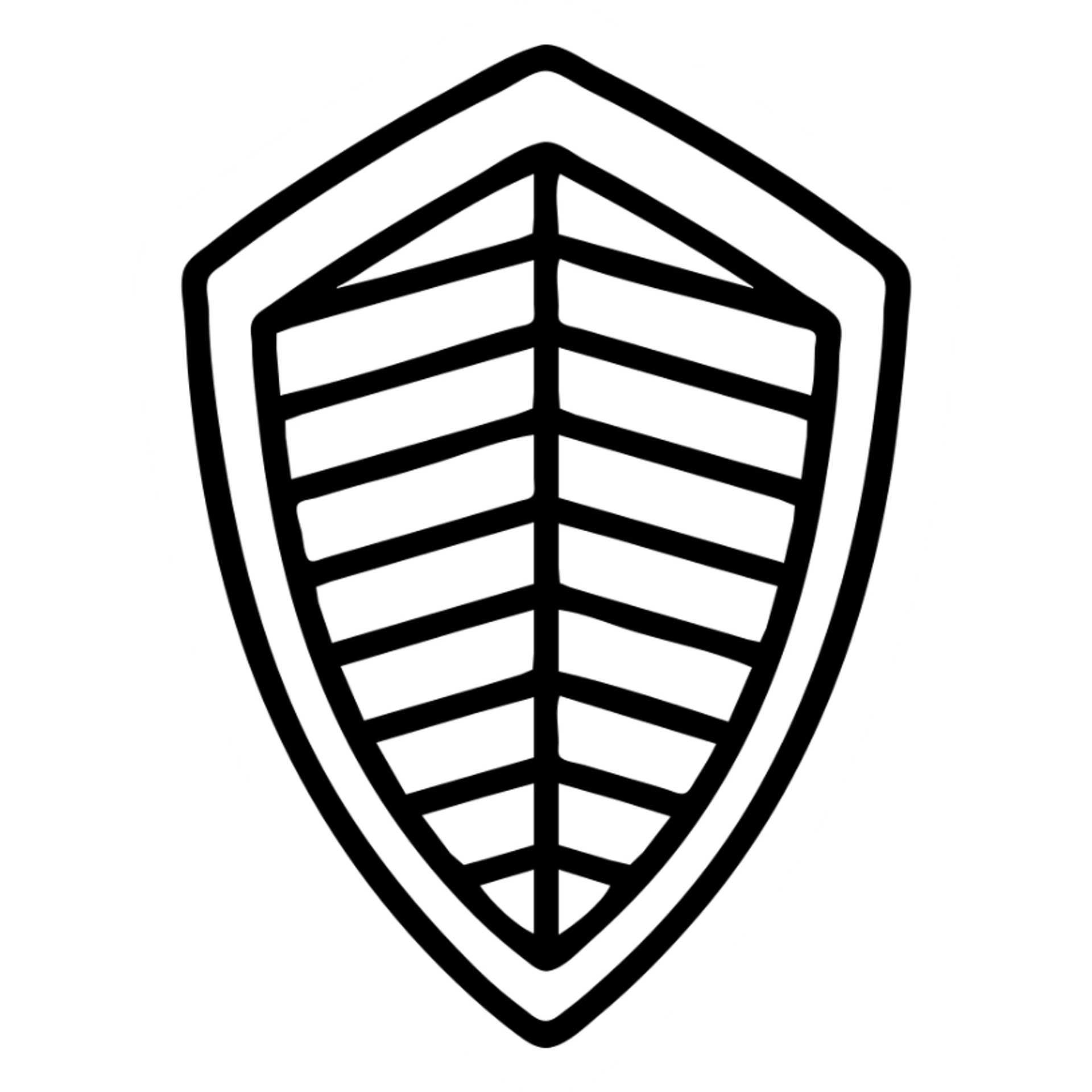 Koenigsegg badge modern icon stylized minimal no text sticker