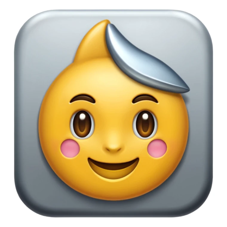 pasame un emoji de una mancuerna minimalista sticker