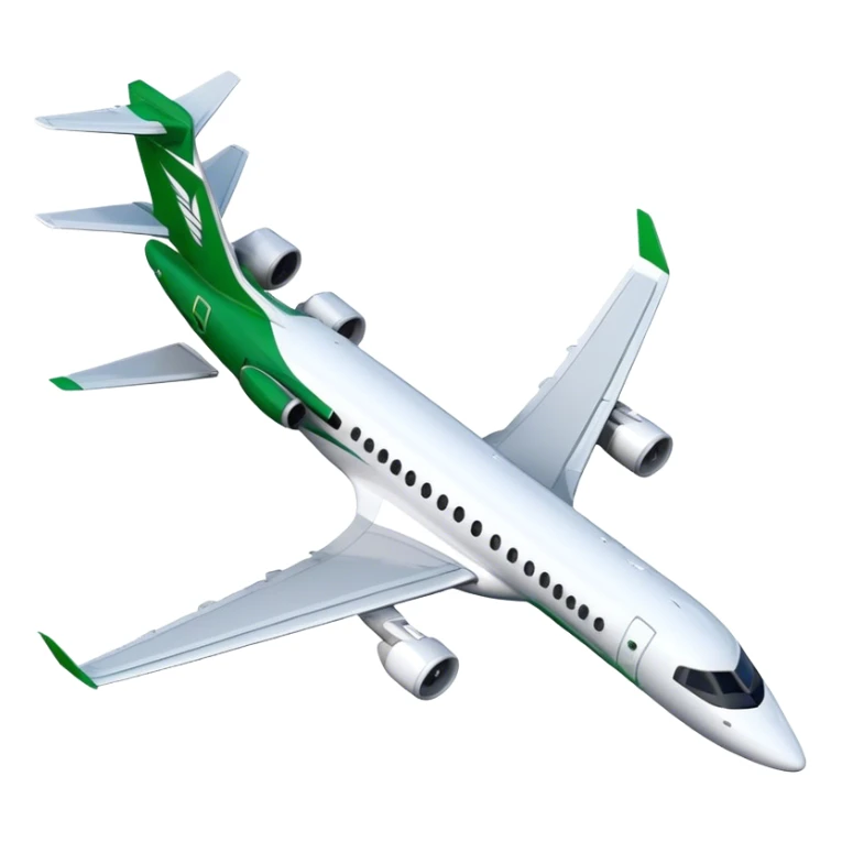 Embraer E-Jet - Embraer (Model Year: 2021) (Iconic colour: Green with white) sticker