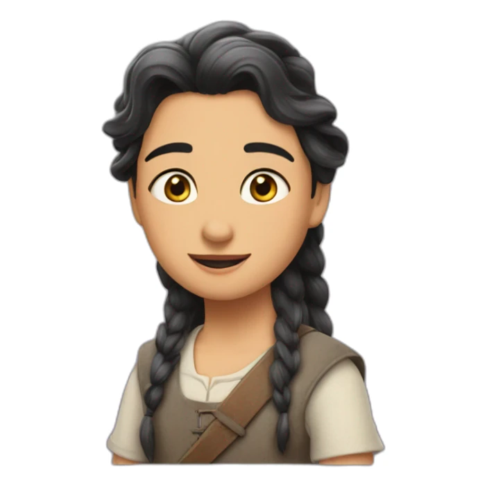quiero un emojis de la pelicula merlina sticker
