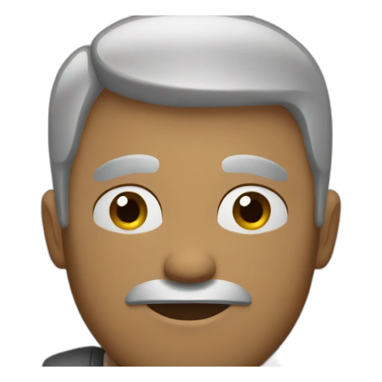 Man who puts his handle on his head sticker