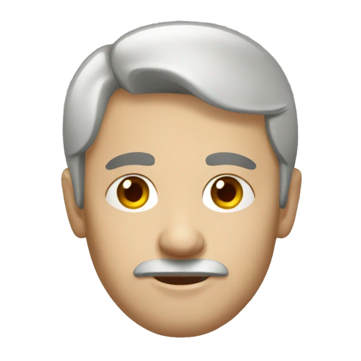 russian looking man sticker