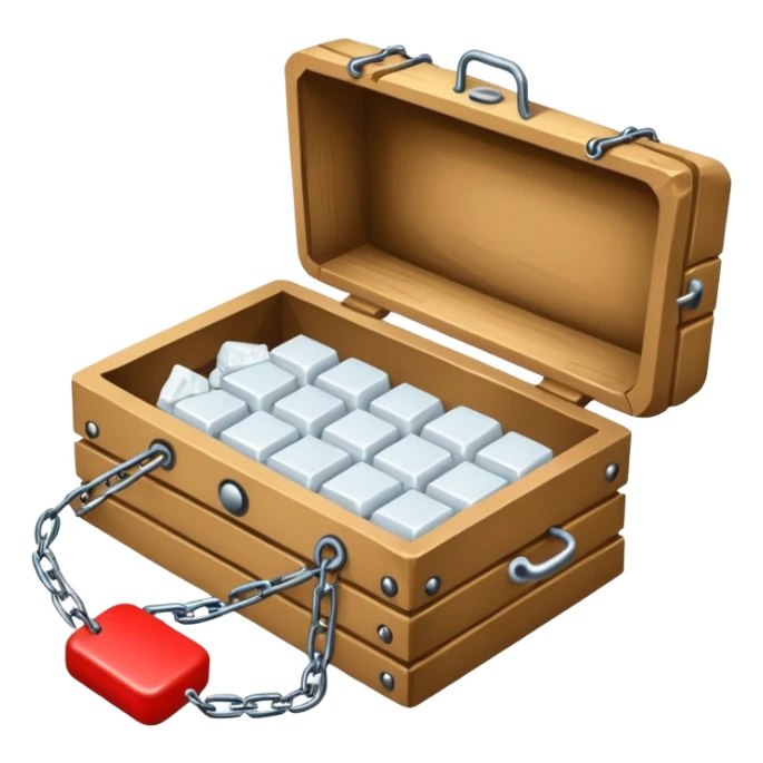 animal trap with cocaine as bait  sticker