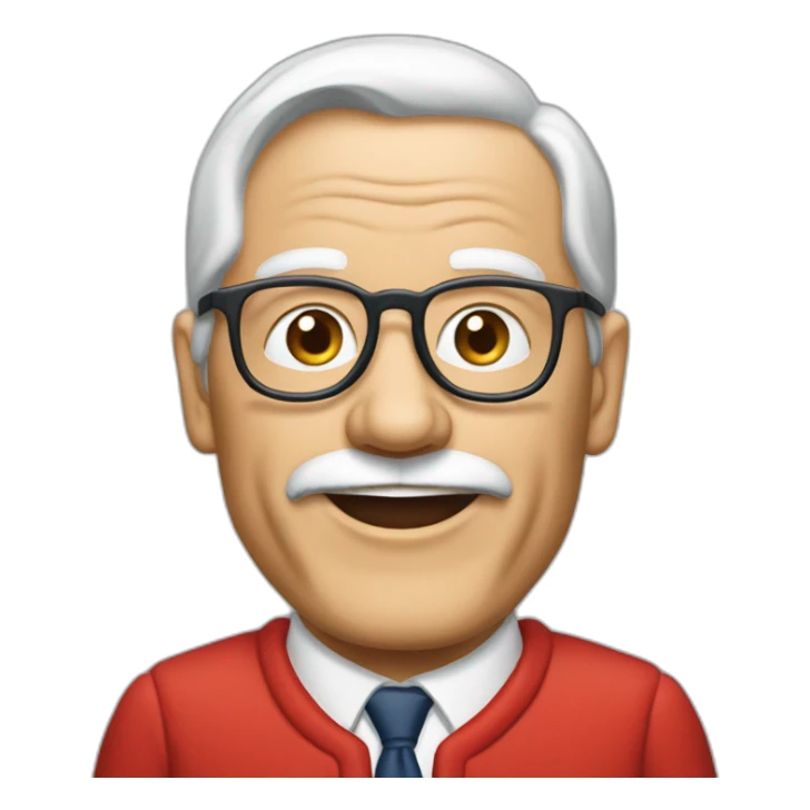 Claus Schwab World Economic Forum sticker