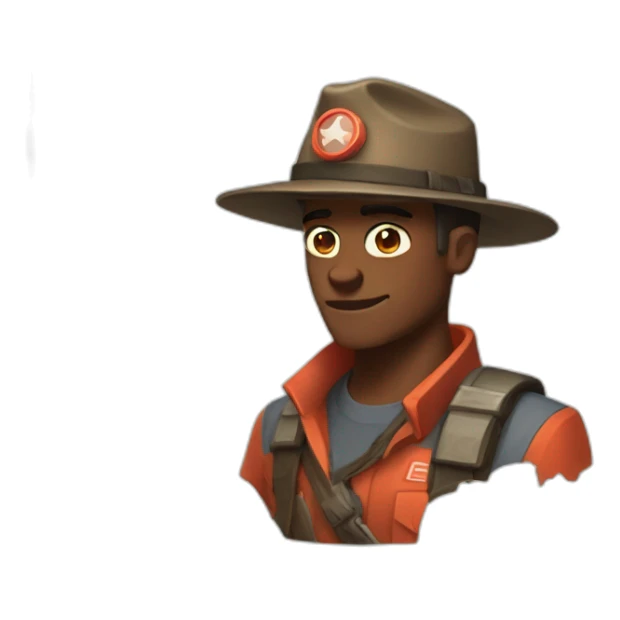 game team fortress 2 scout sticker