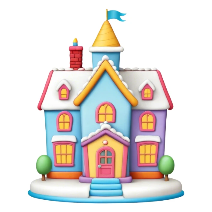 Up movie house cake for birthday  sticker