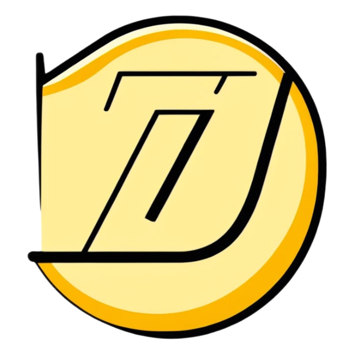 colorful percentage sign sticker