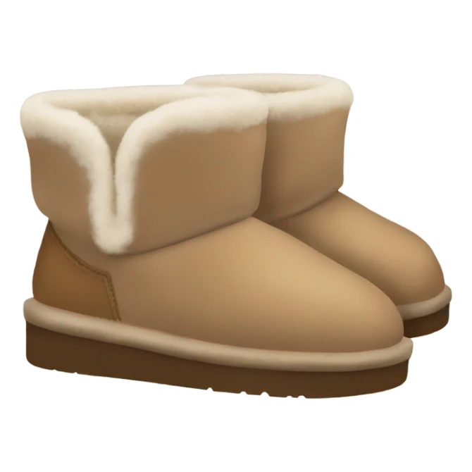 UGG slippers  sticker