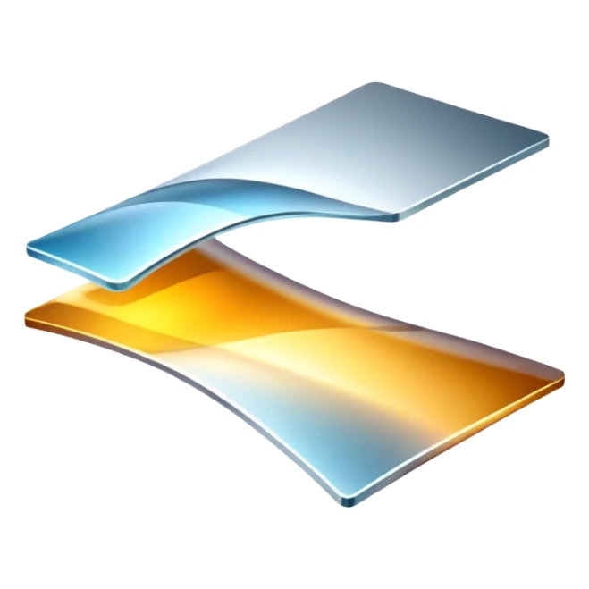 Nanoscale thin film layers of metal and dielectric with propagating light waves sticker